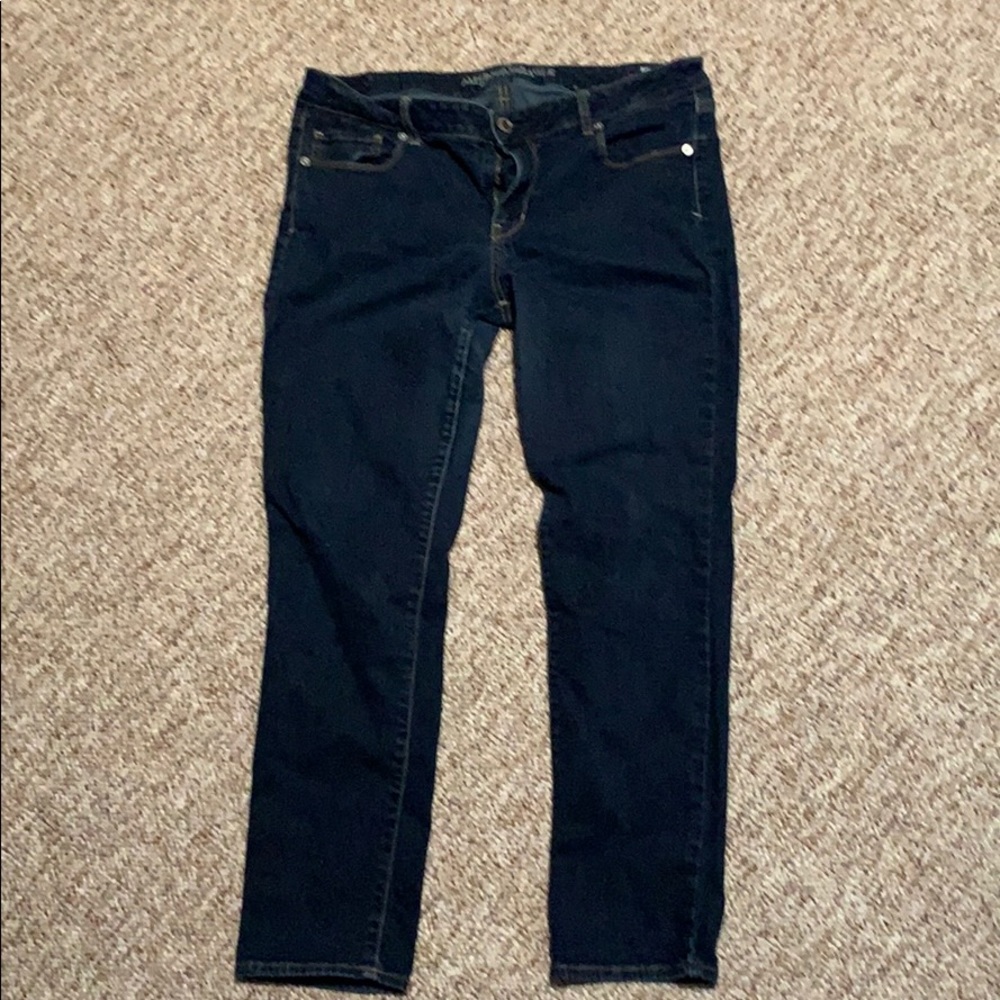 Dark Wash American Eagle Leggings